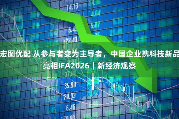 宏图优配 从参与者变为主导者，中国企业携科技新品亮相IFA2026｜新经济观察